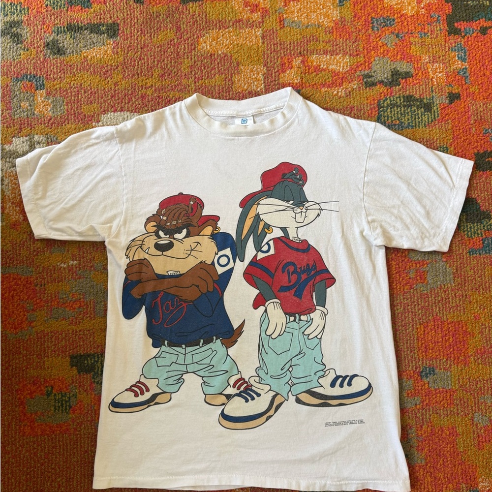 Vintage 90s Looney Tunes Hip Hop Shirt